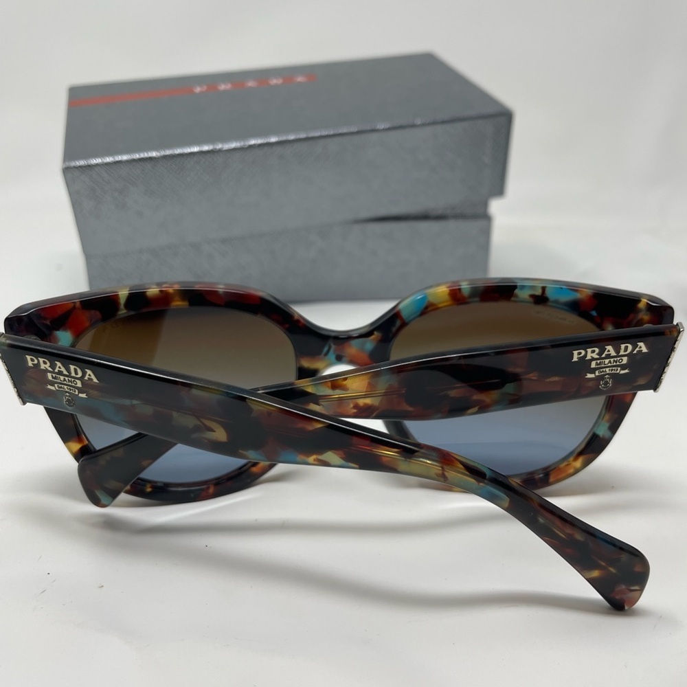 Authentic Prada Women's Multicolor Tortoise Sunglasses - Picture 2 of 9